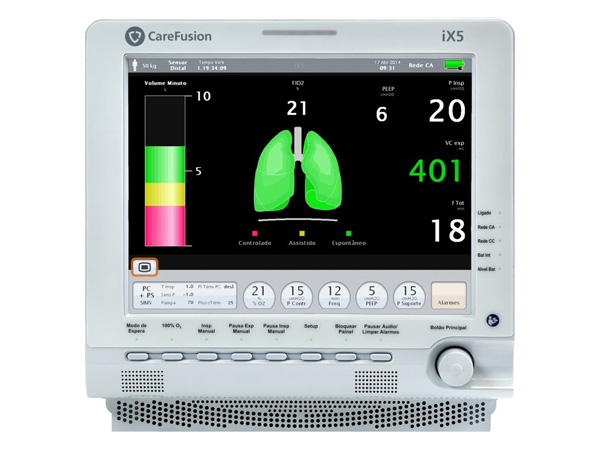 Ventilador Pulmonar IX5